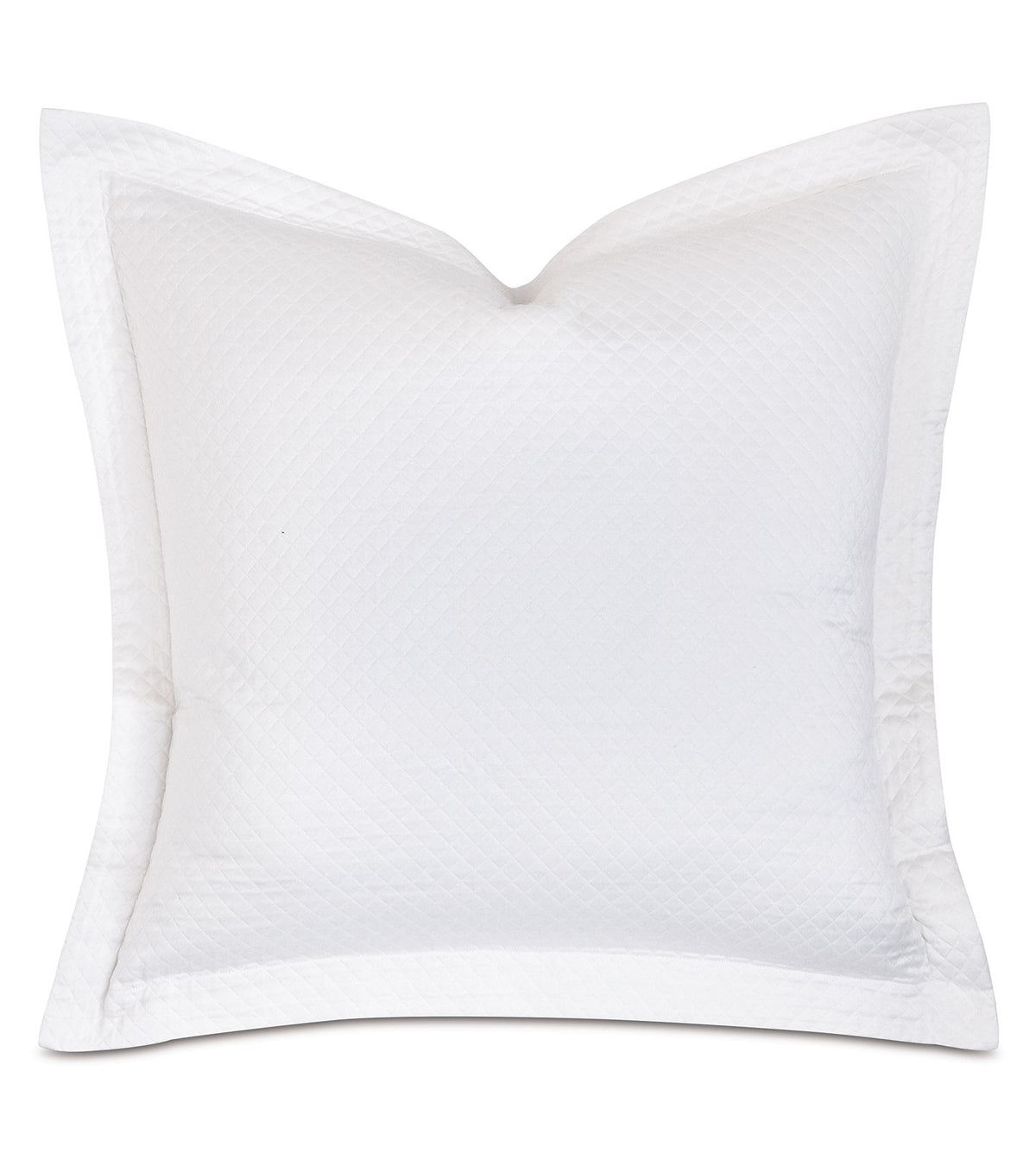 Matera Pique Euro Sham in White