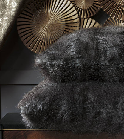 Indochine Faux Fur Euro Sham