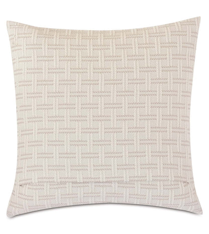 Monterosa Basketweave Euro Sham