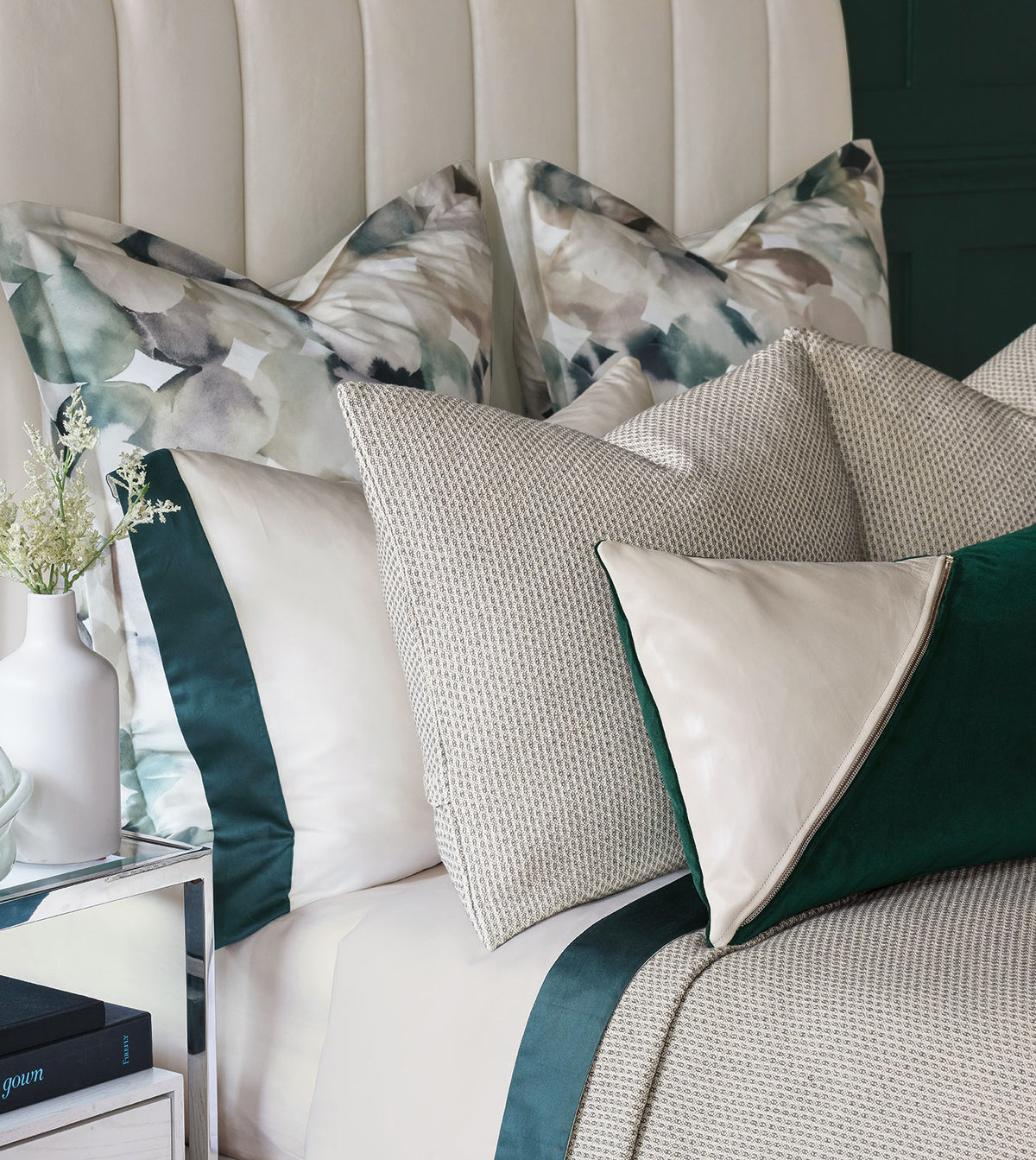 Izaro Watercolor Print Euro Sham