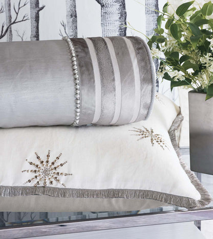 Esmi Silver With Brush Fringe