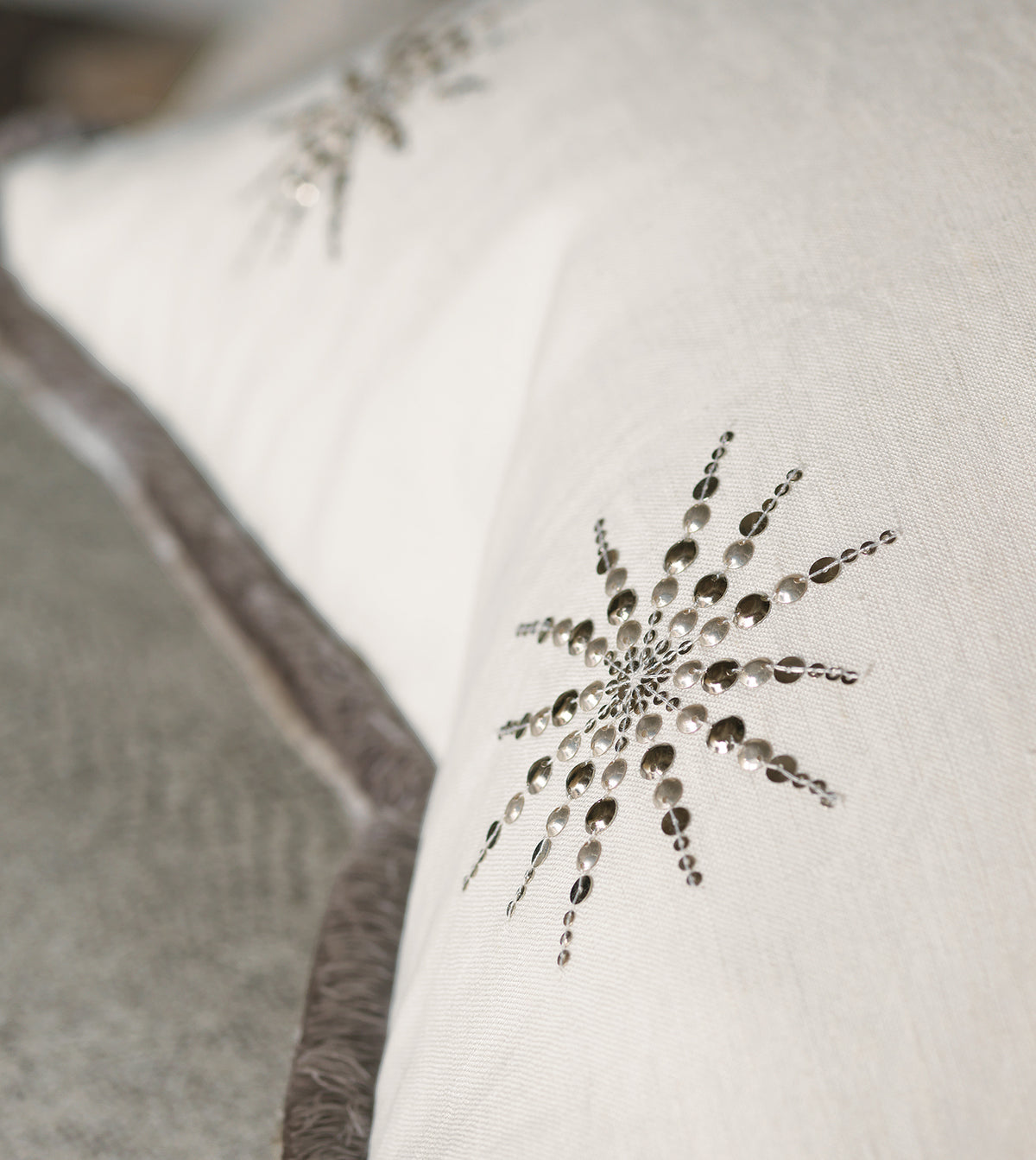 Esmi Silver With Brush Fringe