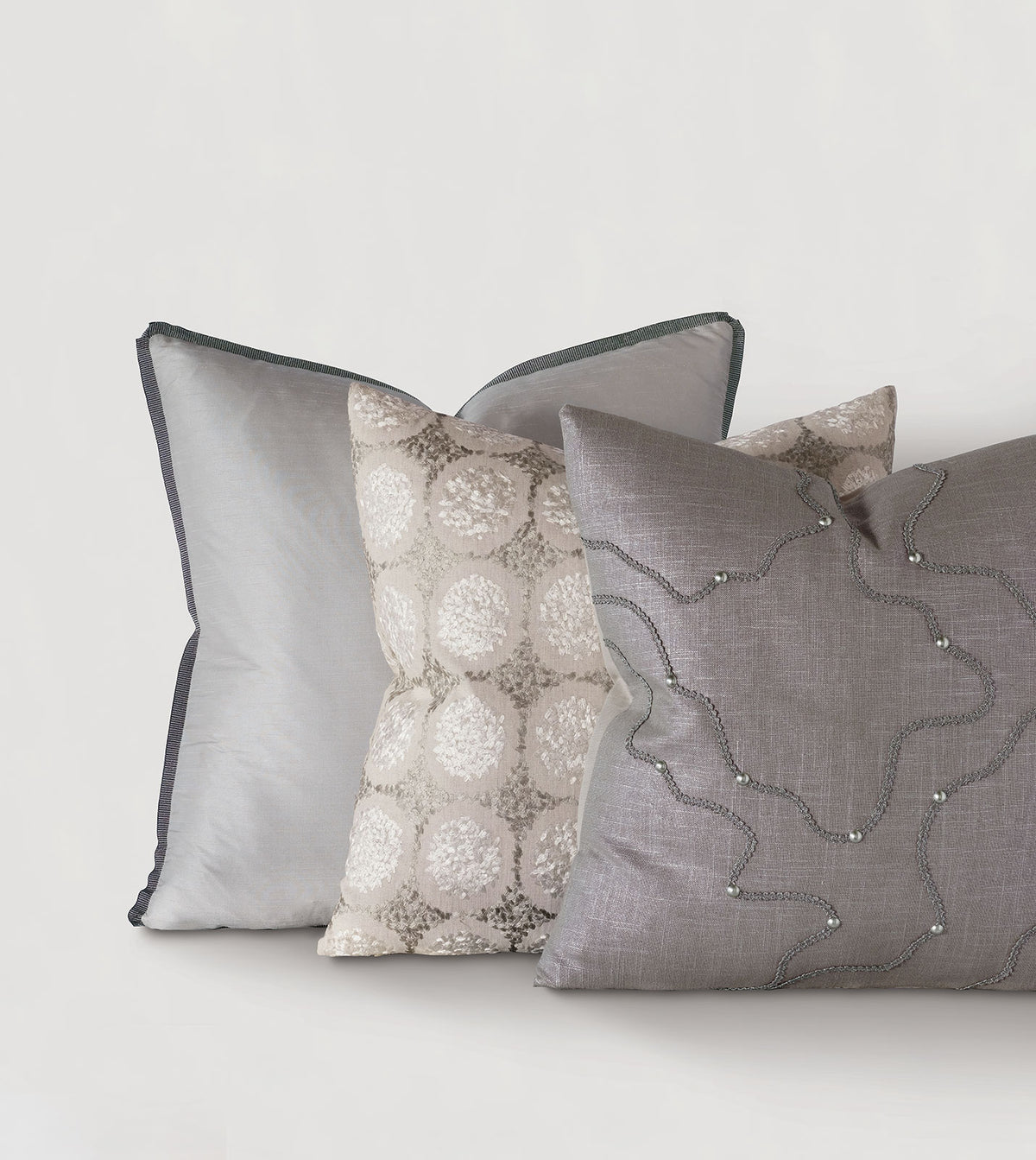 Edris Fog With Butterfly Pleats