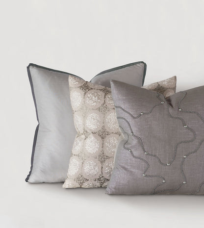 Edris Fog With Butterfly Pleats