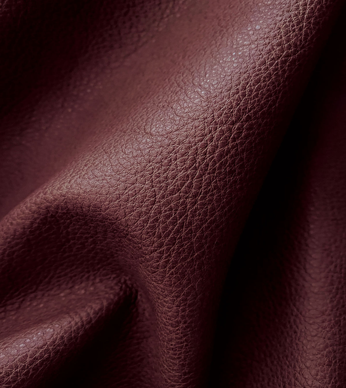 Marcella Maroon Leather Hide Full