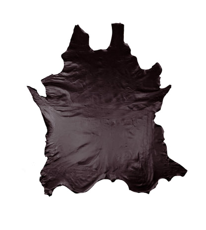 TUDOR MAHOGANY LEATHER HIDE FULL