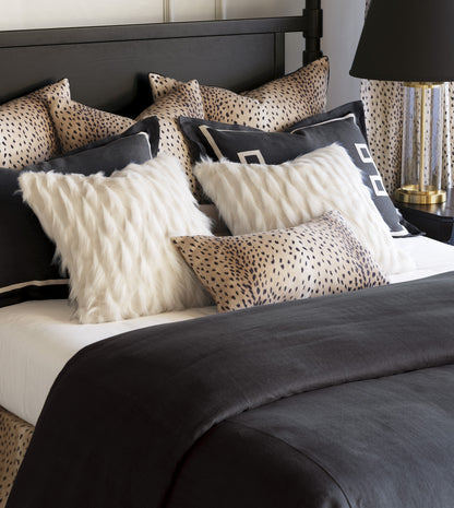 Halo Faux Fur Decorative Pillow