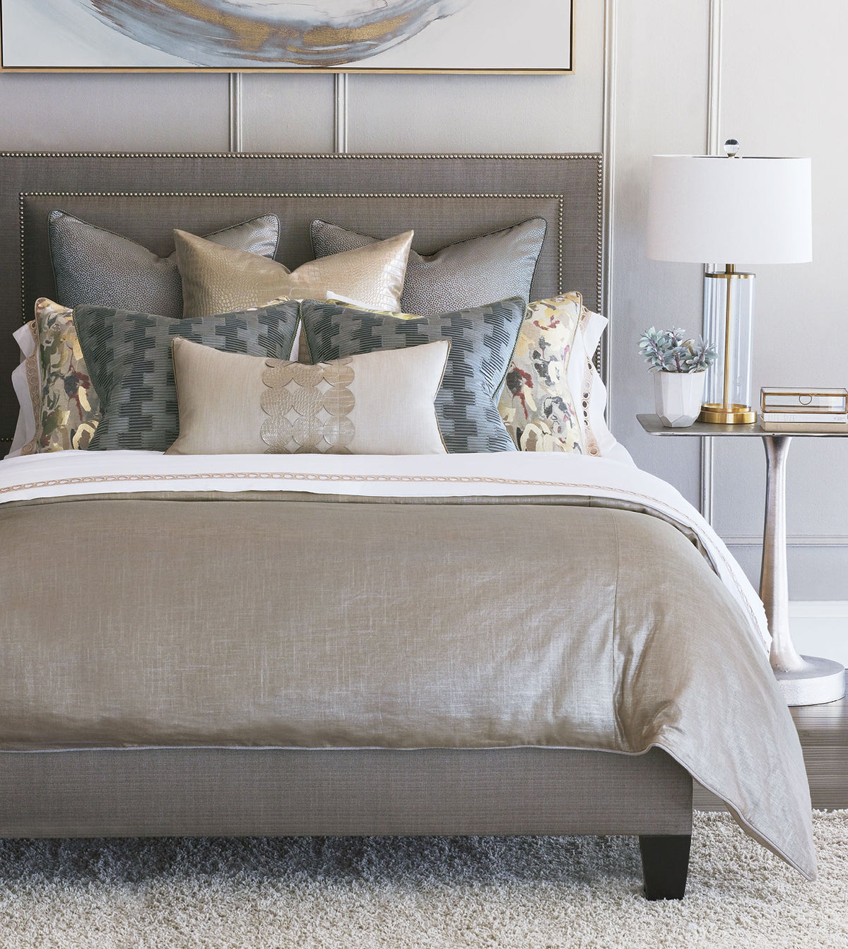 Indochine Dotted Euro Sham