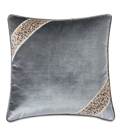 Indochine Velvet Decorative Pillow