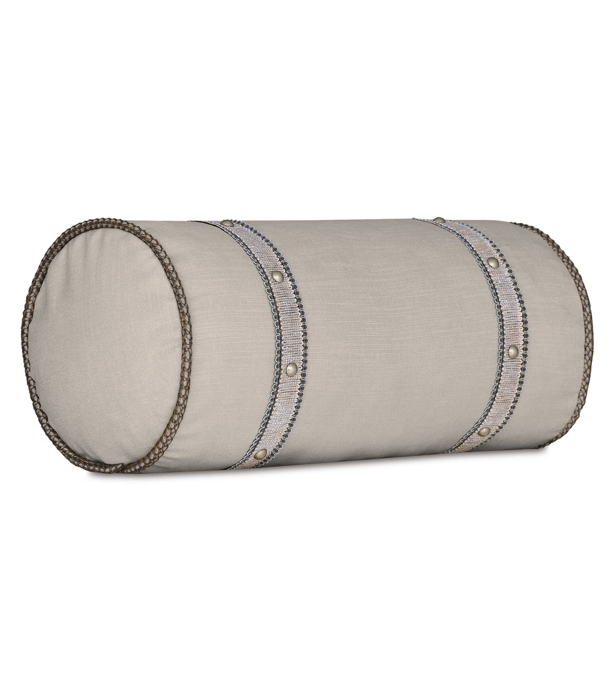 ZEYLIN NAILHEADS DECORATIVE PILLOW