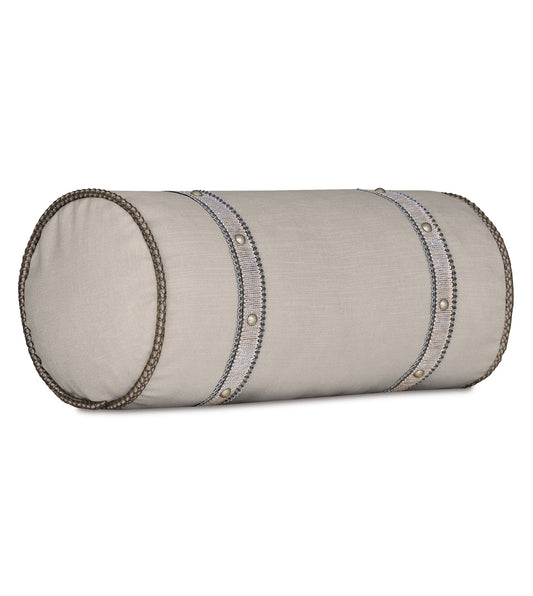 ZEYLIN NAILHEADS DECORATIVE PILLOW