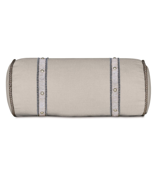 ZEYLIN NAILHEADS DECORATIVE PILLOW