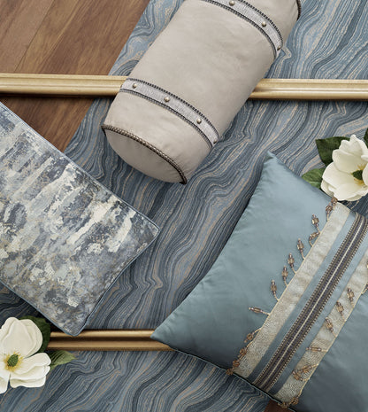 ZEYLIN NAILHEADS DECORATIVE PILLOW