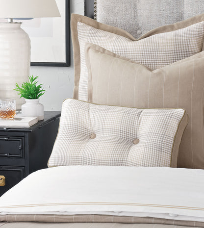 Kelso Button Tufted Decorative Pillow