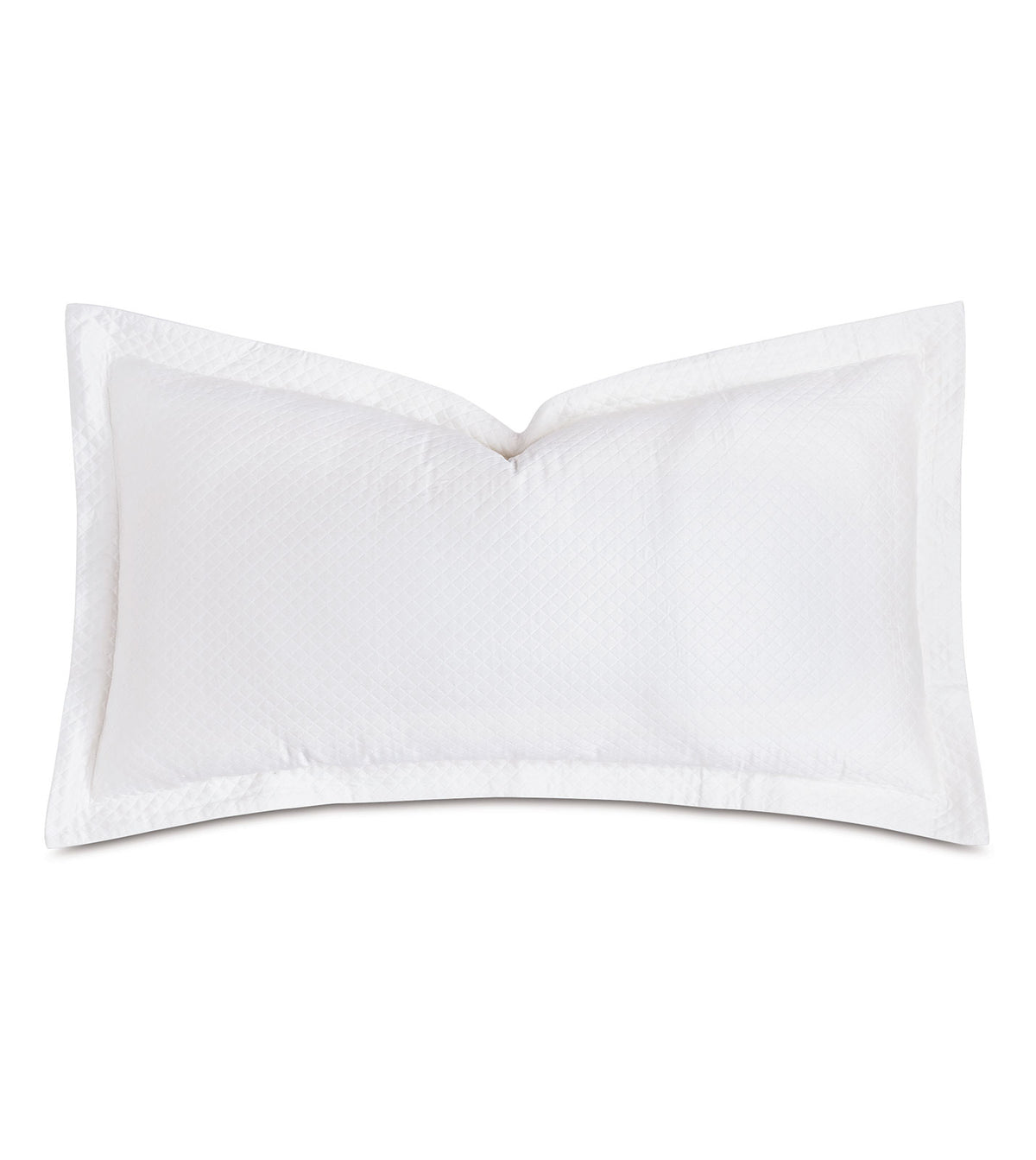 Matera Pique King Sham in White