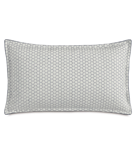 Beau Embroidered King Sham