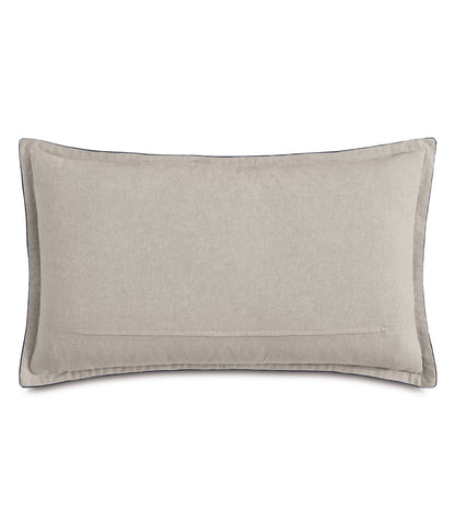 Beau Embroidered King Sham