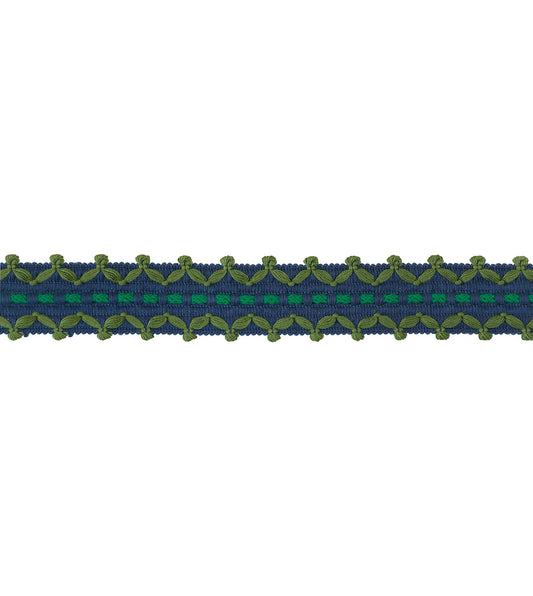 Erdem Cyan Border