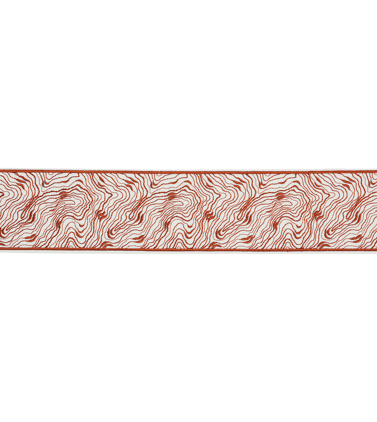 Maxton Red Border Trim