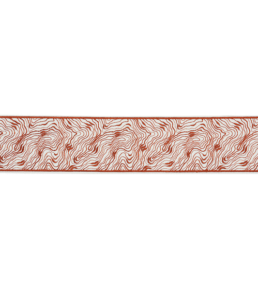 Maxton Red Border Trim