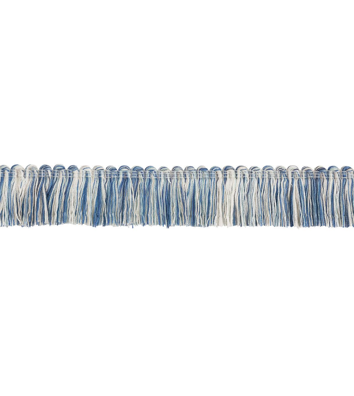 Beach Seaglass Brush Fringe