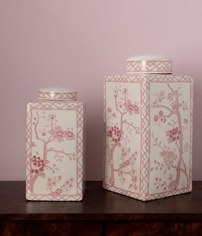 Jardin Blush Jar Large