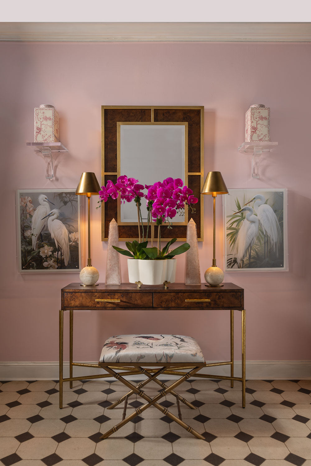 Jardin Blush Jar Medium