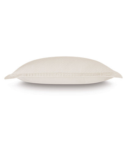 Matera Pique Queen Sham in Ivory