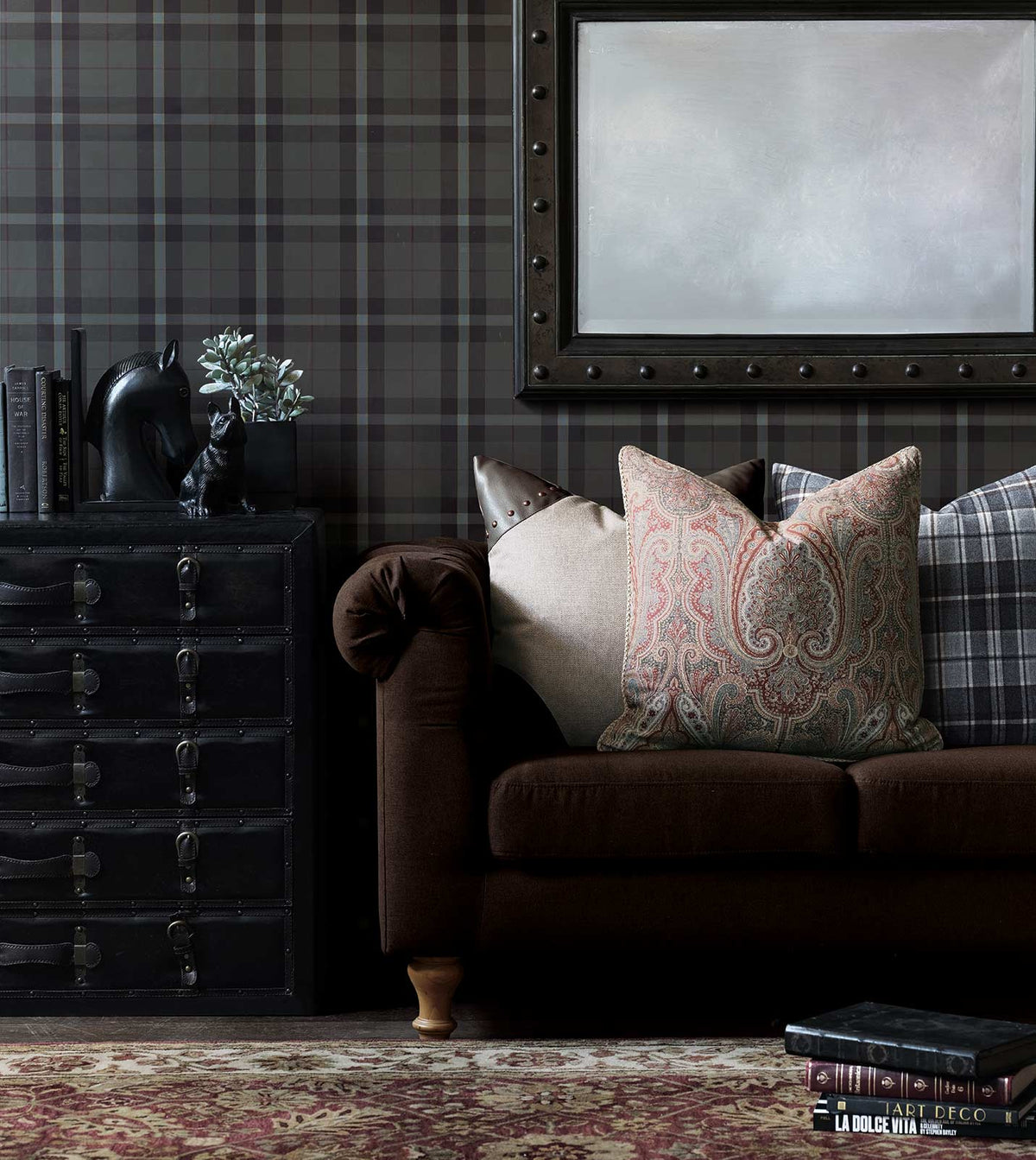 Reign Faux Leather Decorative Pillow