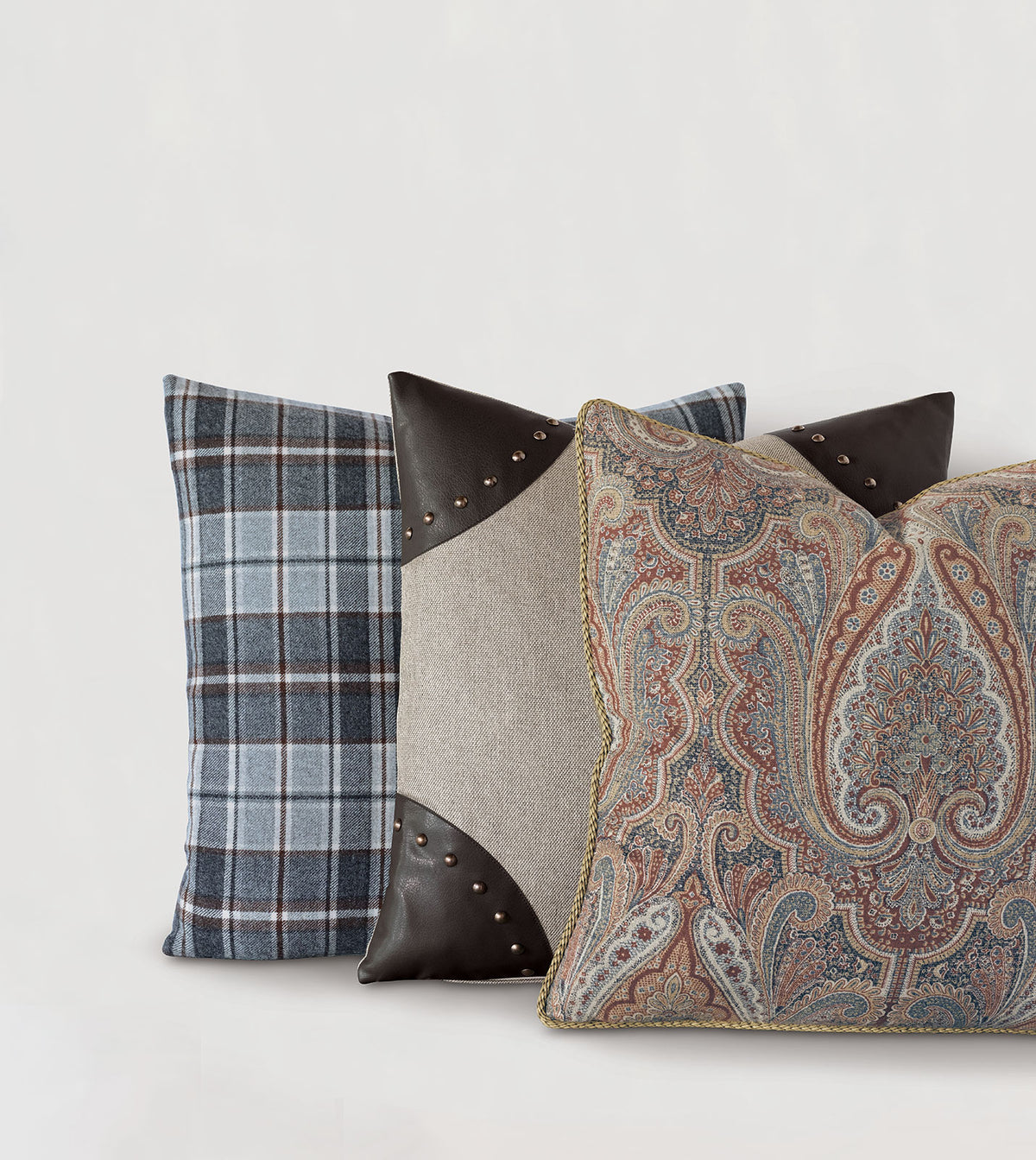 Reign Faux Leather Decorative Pillow