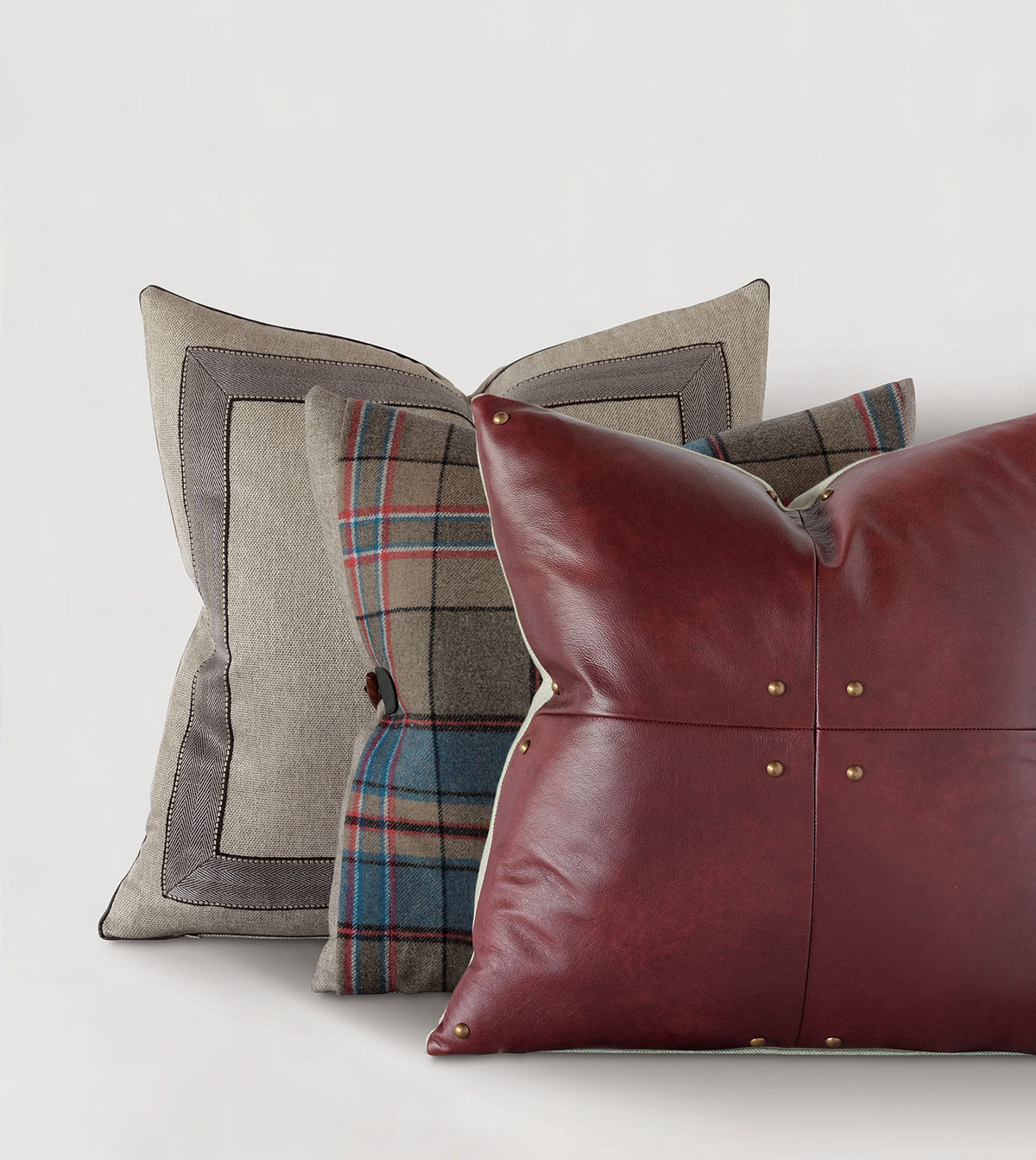 Reign Mitered Border Decorative Pillow