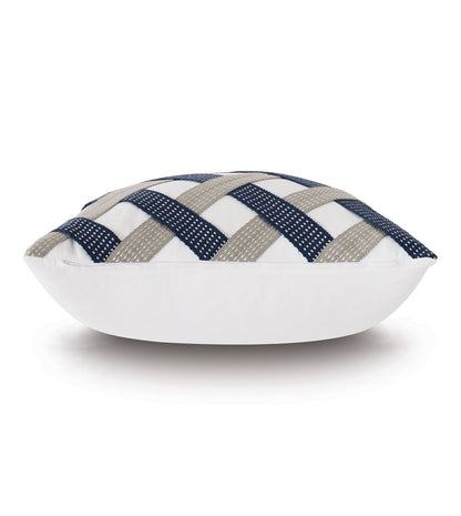 Saya Basketweave Decorative Pillow