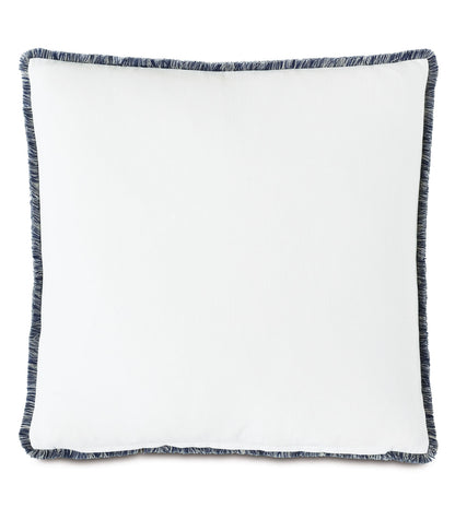 Saya Handpainted Decorative Pillow