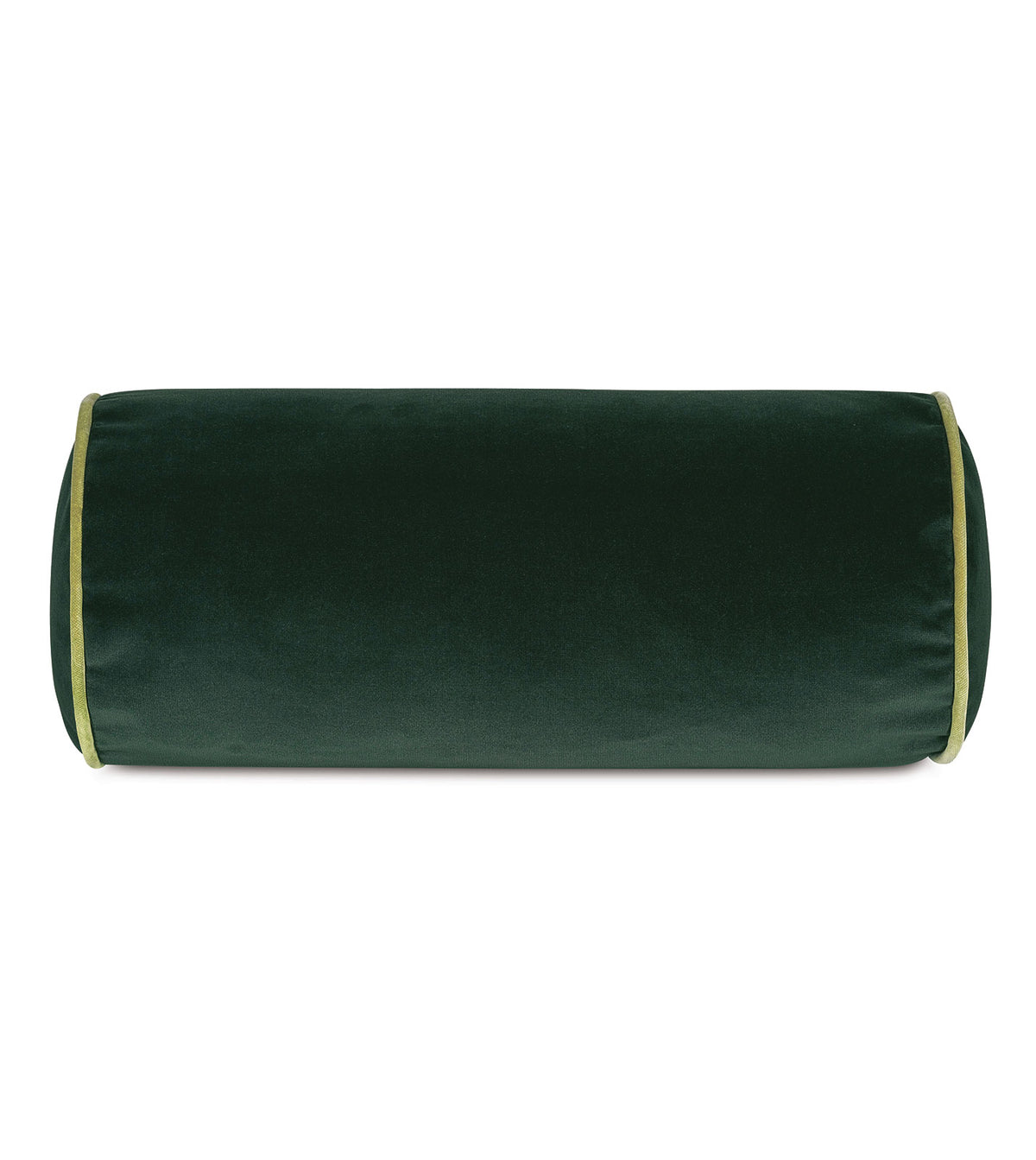 Uma Velvet Bolster in Emerald