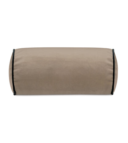 Uma Velvet Bolster in Khaki
