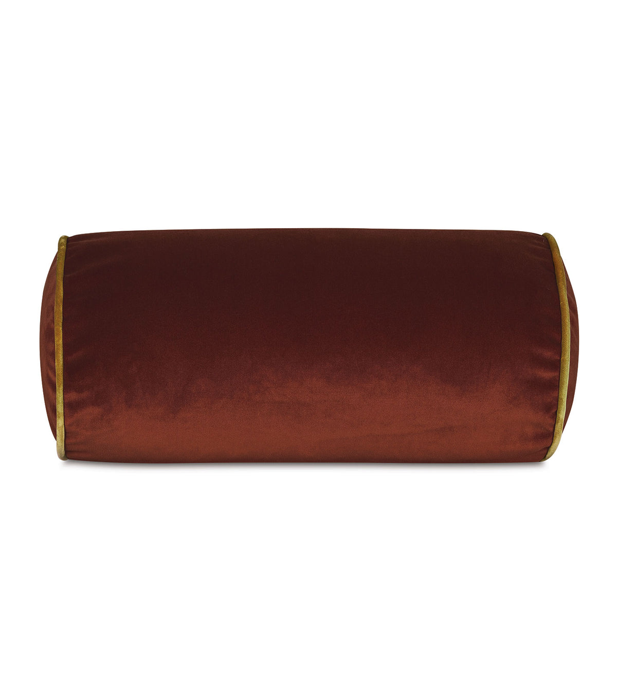 Uma Velvet Bolster in Orange
