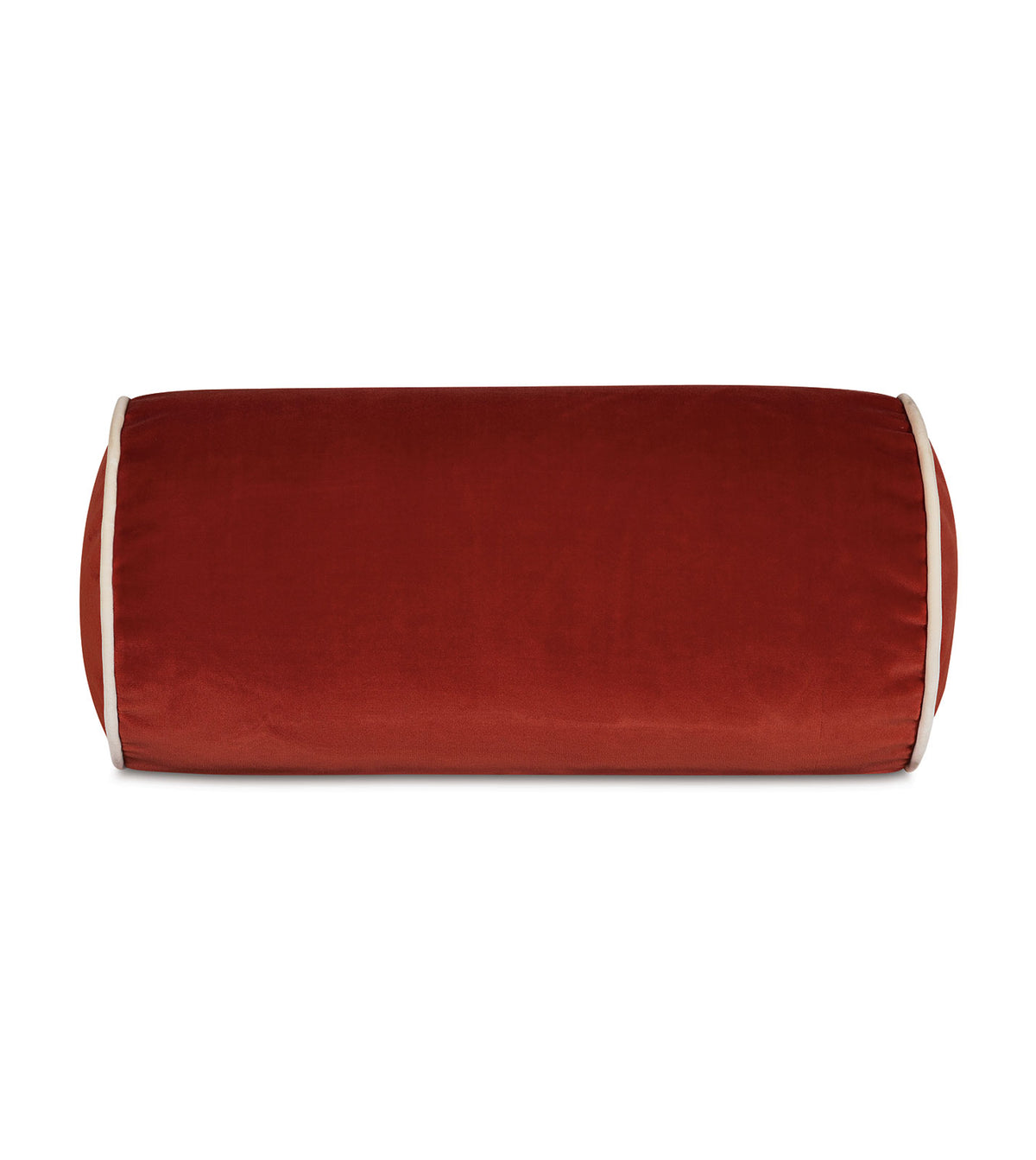 Uma Velvet Bolster in Rust
