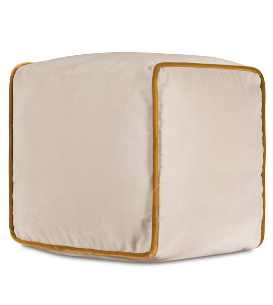 Uma Cube Decorative Pillow in Ivory