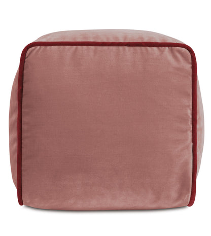 Uma Cube Decorative Pillow in Pink
