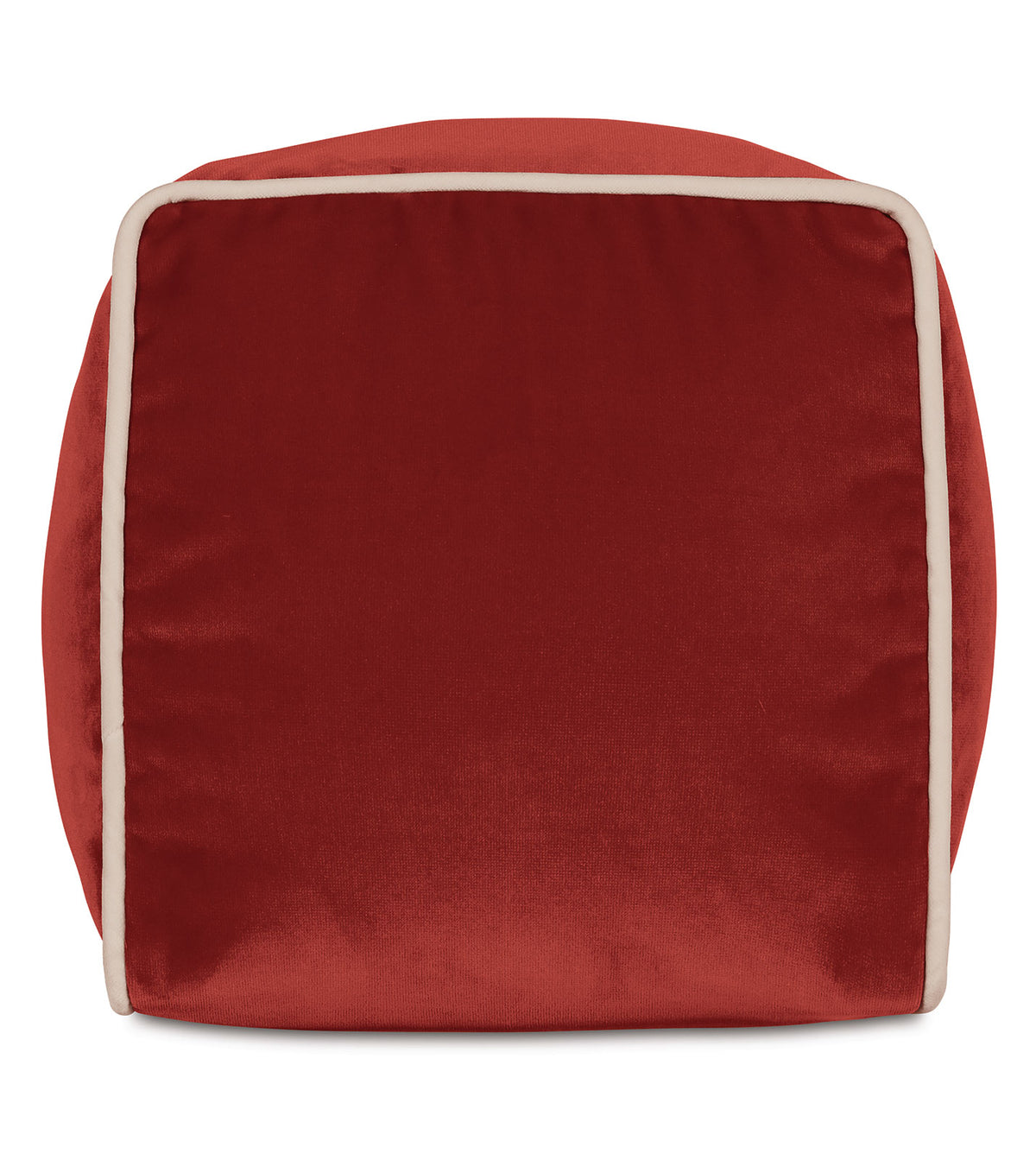 Uma Cube Decorative Pillow in Rust