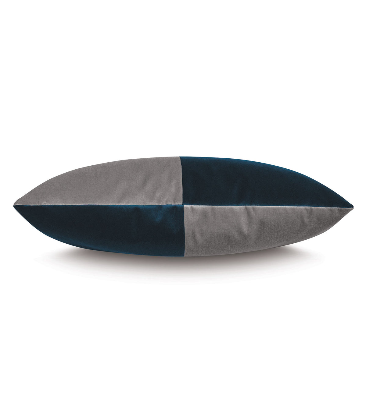 Uma Colorblock Decorative Pillow in Peacock