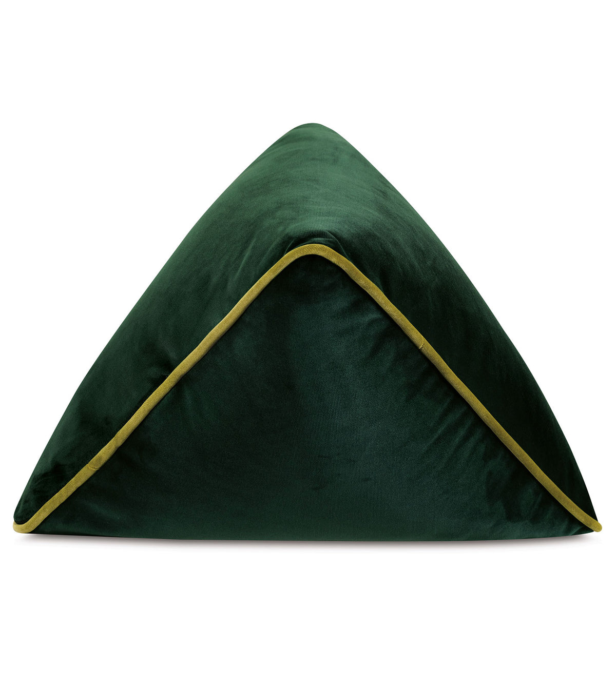 Uma Pyramid Decorative Pillow in Emerald