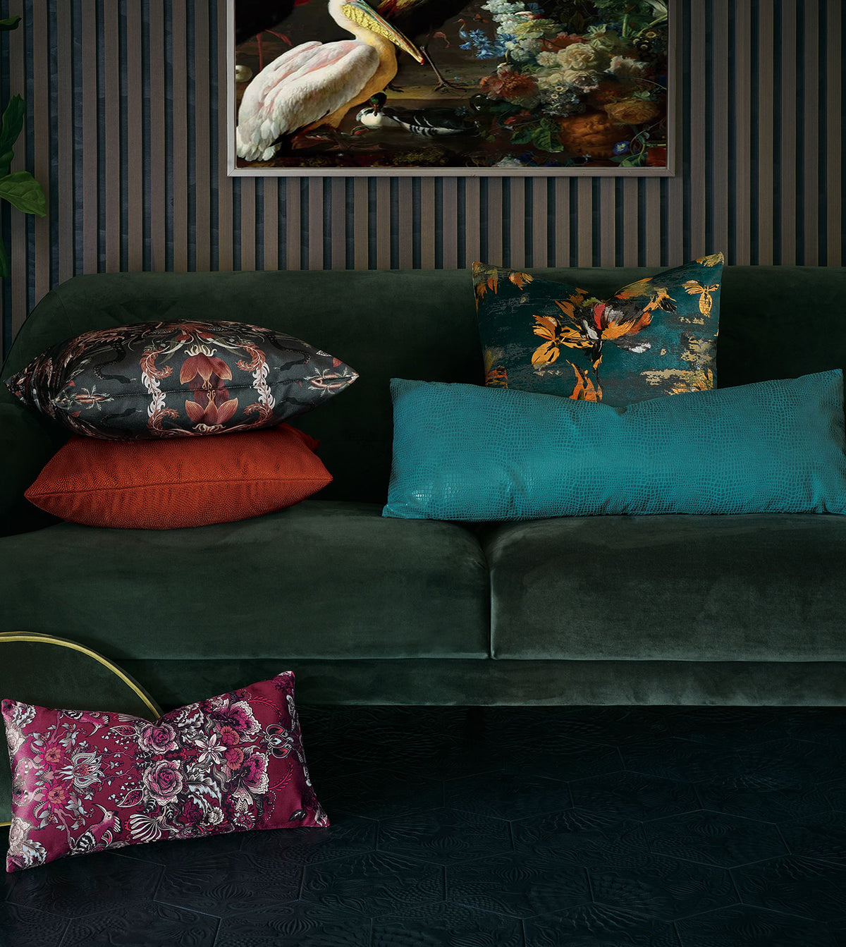 Habsburg Painterly Decorative Pillow
