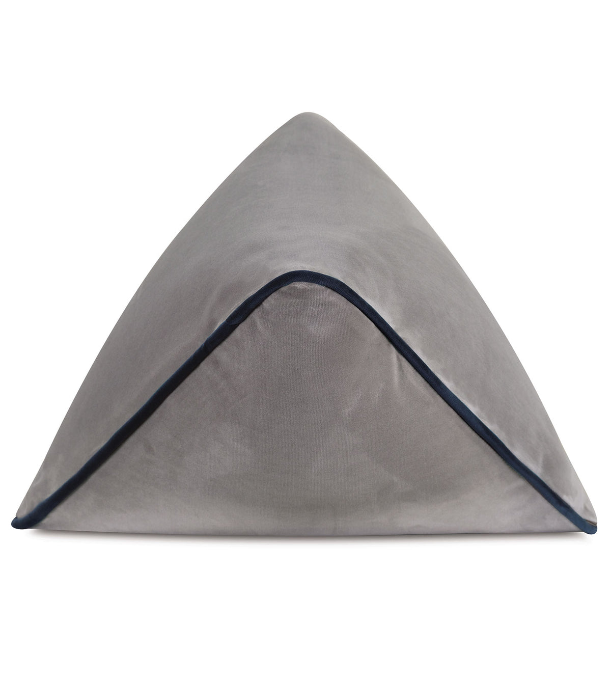 Uma Pyramid Decorative Pillow in Gray