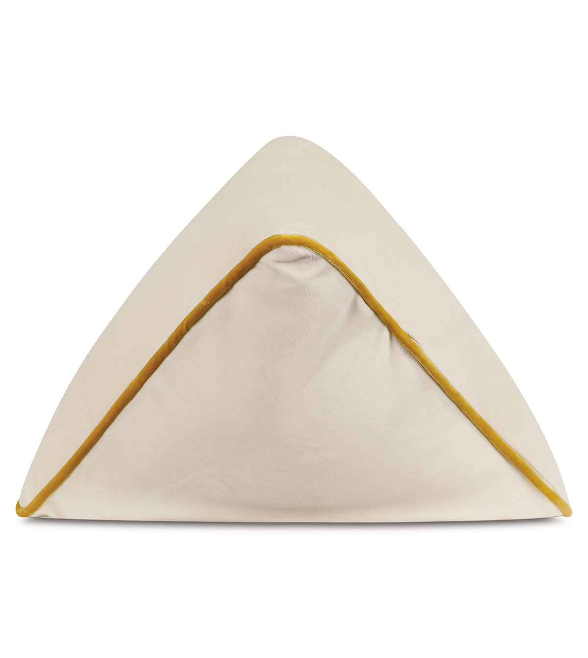 Uma Pyramid Decorative Pillow in Ivory