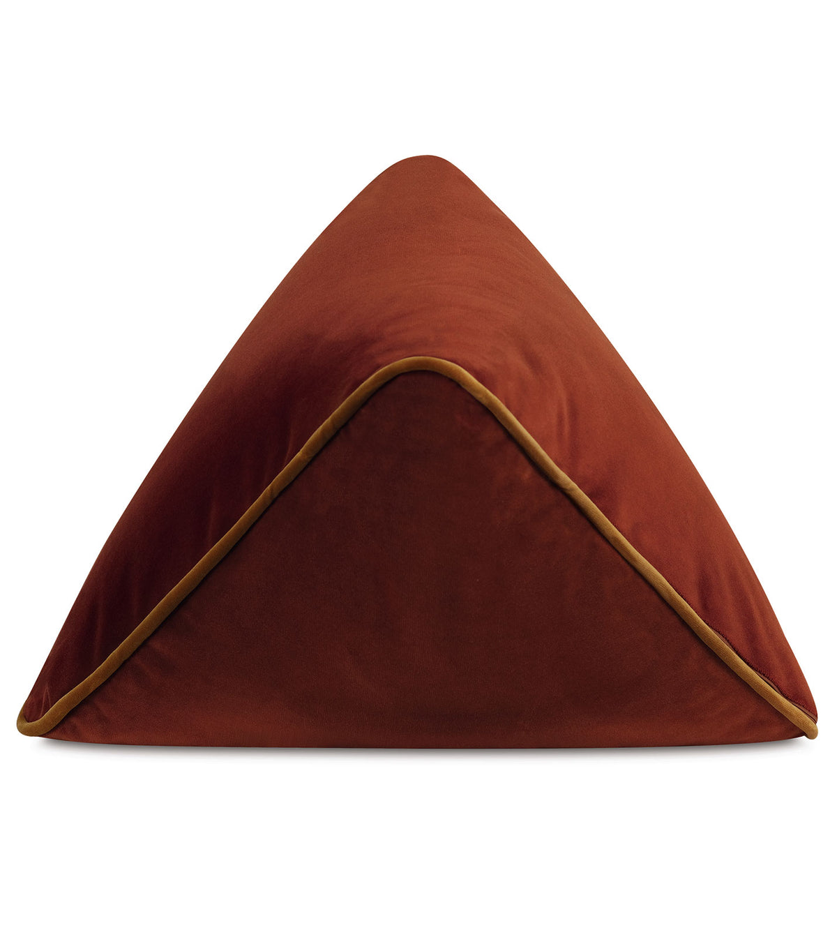 Uma Pyramid Decorative Pillow in Orange
