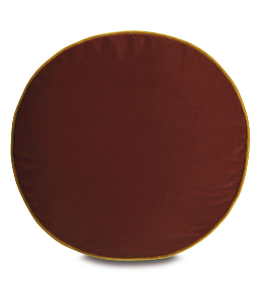 Uma Tambourine Decorative Pillow in Orange