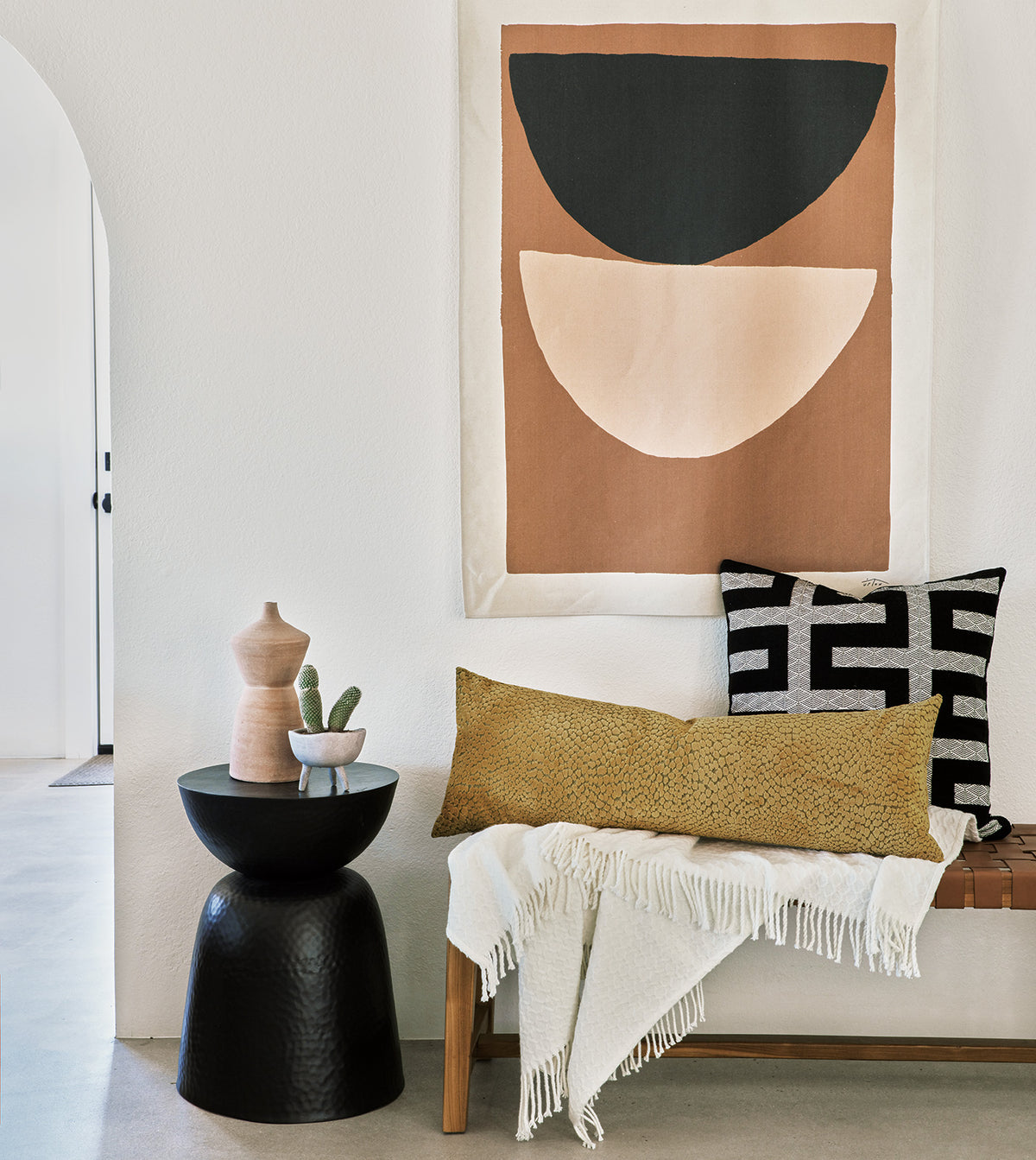 Telio Fret Decorative Pillow