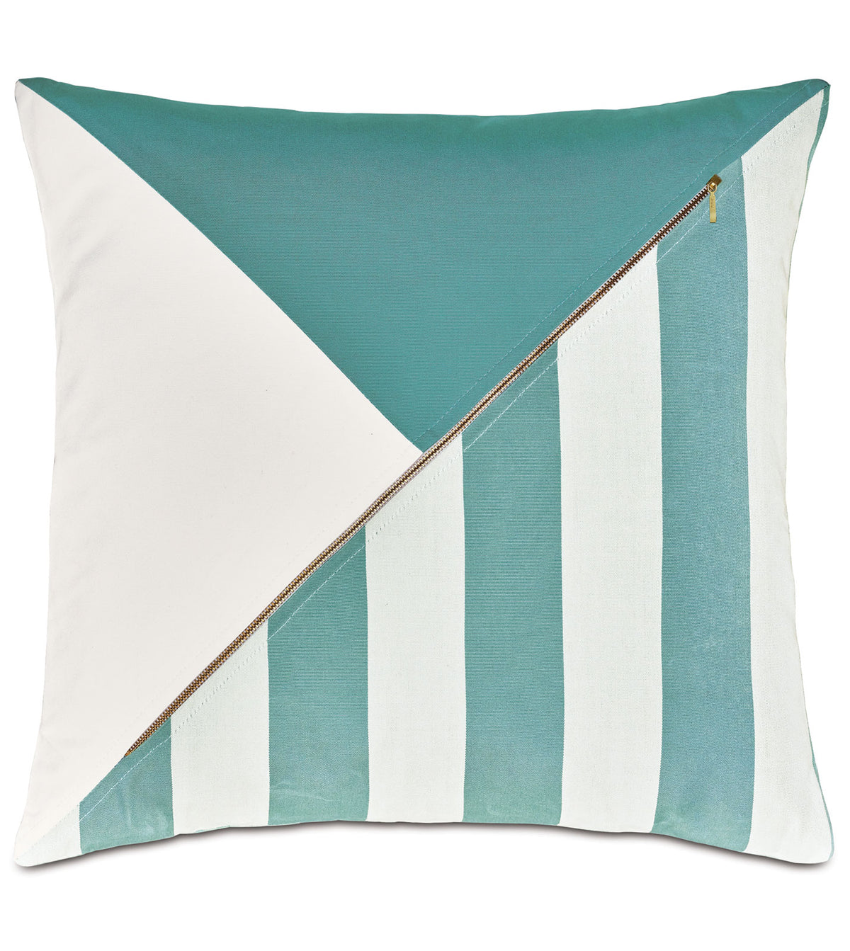 SAIL COLORBLOCK DECORATIVE PILLOW IN SKY