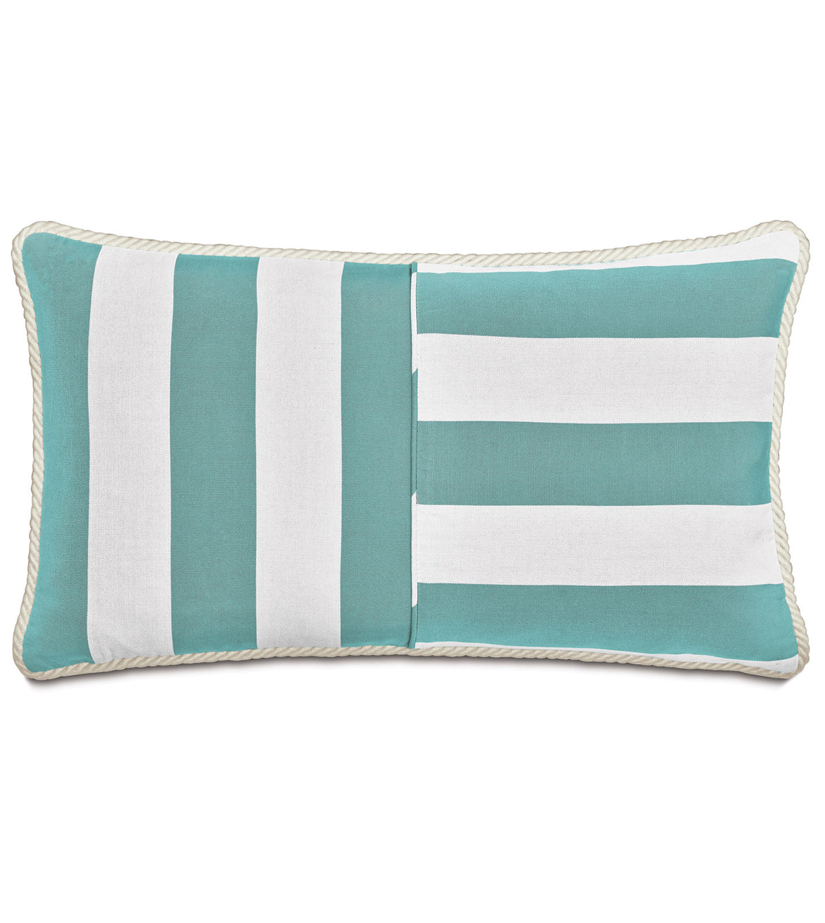 RIPTIDE STRIPED DECORATIVE PILLOW IN ARCTIC
